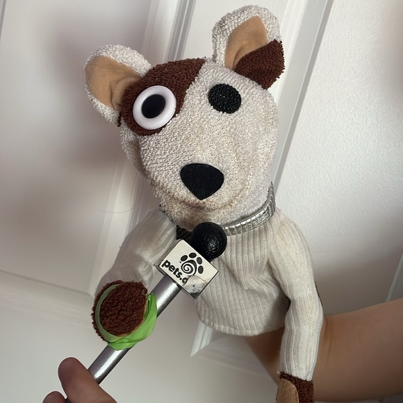 Vintage Pets.Com Sock Puppet Dog